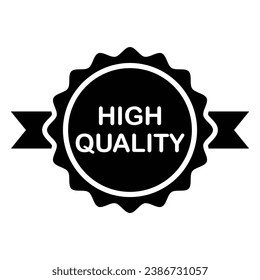 High Quality Label Icon, Vector Graphics