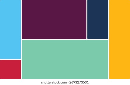 High quality layout grid templates for marketing materials and web projects