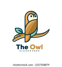 High quality logo design of The owl for your business brand.