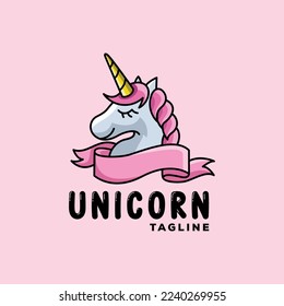 High quality logo design of unicorn logo for your business brand.