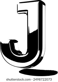 High Quality Logo Text "J"