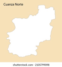 Cuanza Norte ist eine Region Angolas, die an die Bezirke grenzt