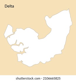 delta state map