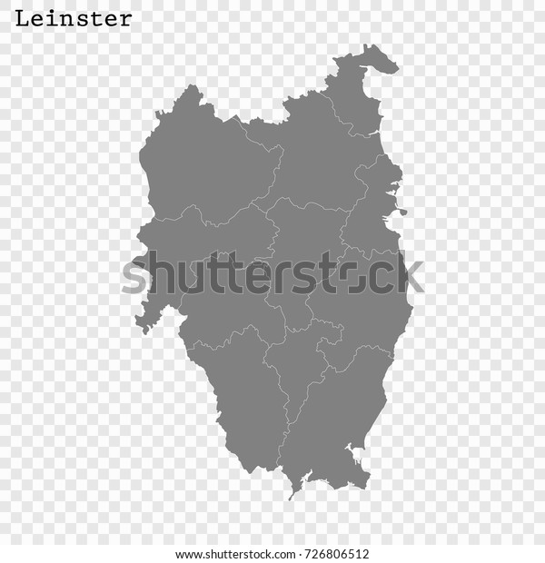 High Quality Map Leinster Province 600w 726806512 