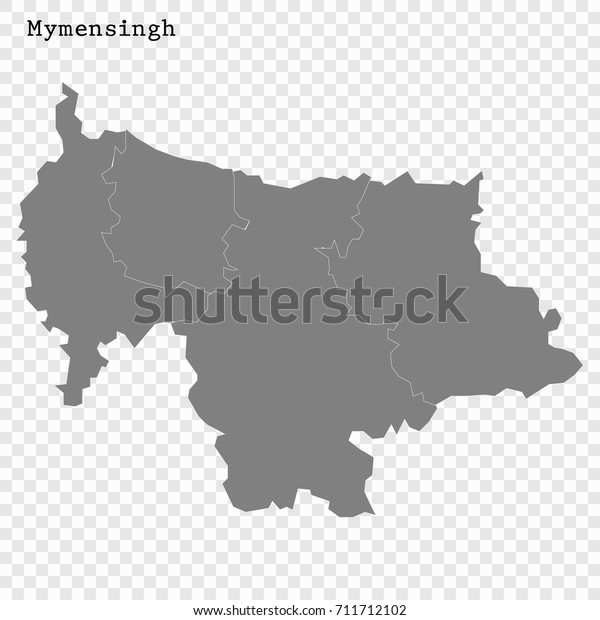 Map Of Mymensingh Division High Quality Map Mymensingh Division Bangladesh Stock Vector (Royalty Free)  711712102 | Shutterstock