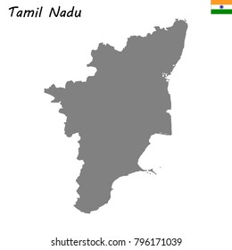 854 Tamil nadu map Images, Stock Photos & Vectors | Shutterstock