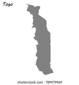 Togo Map Images Stock Photos Vectors Shutterstock