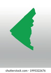High Quality map of Yukon is a province of Canada, gradient background