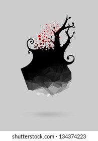 High quality modern abstract element