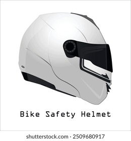 High quality motorcycle helmet vector Illustration b