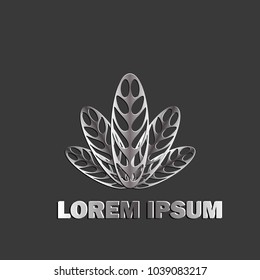 High quality original trendy vector steel logo. Steel concept. Vector illustration. Eps 10