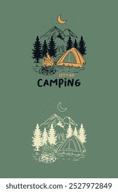 High quality outdoor camping hike