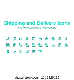 High quality perfect pixel and editable icon set for UI. Set of vector arrow icons isolated on white background.
