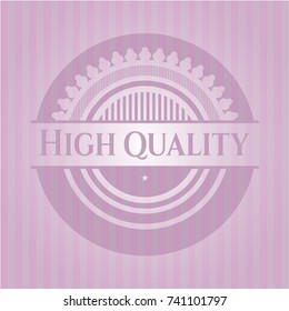 High Quality pink emblem