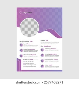 High quality premium corporate flyer design for your business