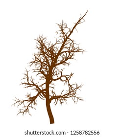 High quality pretty vector tree