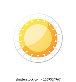 High Quality Realistic 3D Cute Fitness Icons on White Background . Isolated Vector Illustration 