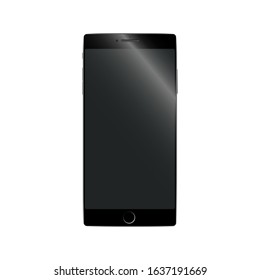 High quality realistic new version of soft clean smartphone 