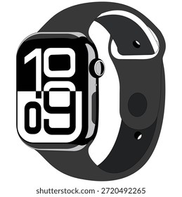 Hochwertiges realistisches Uhrenvektorset mit modernen Smartwatches und klassischen analogen Armbanduhren. Perfekt für Webdesign, mobile App-UI, Branding, Präsentationen, Werbung und kommerzielle Projekte. Vollständig bearbeitbare Vektorgrafik.