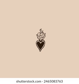 HIGH QUALITY SACRED HEART JESUS VECTOR, ARE GREAT FOR USING VARIOUS TYPES OF DESIGN WORK LIKET-SHIRT, TATTOO AND HOME WALL DESIGN