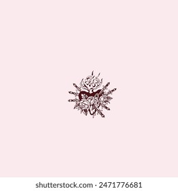 HIGH QUALITY SACRED HEART JESUS VECTOR, ARE GREAT FOR USING VARIOUS TYPES OF DESIGN WORK LIKET-SHIRT, TATTOO AND HOME WALL DESIGN