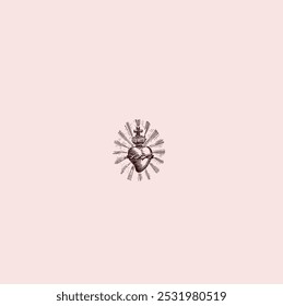 HIGH QUALITY SACRED HEART JESUS VECTOR, ARE GREAT FOR USING VARIOUS TYPES OF DESIGN WORK LIKET-SHIRT, TATTOO AND HOME WALL DESIGN