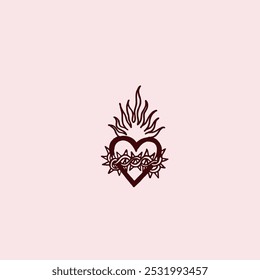 HIGH QUALITY SACRED HEART JESUS VECTOR, ARE GREAT FOR USING VARIOUS TYPES OF DESIGN WORK LIKET-SHIRT, TATTOO AND HOME WALL DESIGN
