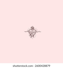HIGH QUALITY SACRED HEART JESUS VECTOR, ARE GREAT FOR USING VARIOUS TYPES OF DESIGN WORK LIKET-SHIRT, TATTOO AND HOME WALL DESIGN