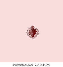 HIGH QUALITY SACRED HEART JESUS VECTOR, ARE GREAT FOR USING VARIOUS TYPES OF DESIGN WORK LIKET-SHIRT, TATTOO AND HOME WALL DESIGN