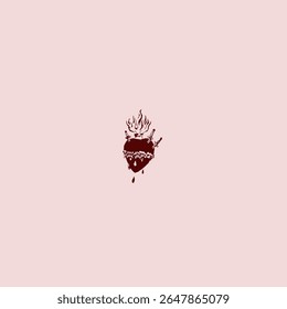 HIGH QUALITY SACRED HEART JESUS VECTOR, ARE GREAT FOR USING VARIOUS TYPES OF DESIGN WORK LIKET-SHIRT, TATTOO AND HOME WALL DESIGN