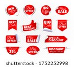 High Quality Sale Tags Vector Collection . Isolated Vector Elements