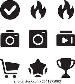 High Quality Social Media Icons for Instant Download Perfect for Designers and Marketers