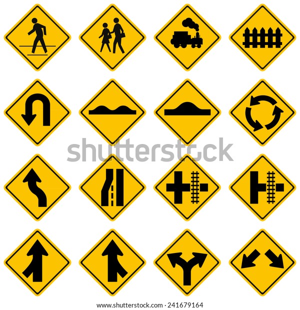 High quality\
Standard Traffic sign\
collection.