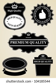 high quality stickers set