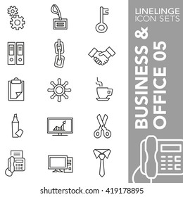 High quality thin line icons of business, office and commerce. Linelinge are the best pictogram pack unique linear design for all dimensions and devices. Stroke vector logo symbol and website content.