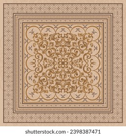 High Quality traditional Pattern in eps format - Rugs - for digital print.