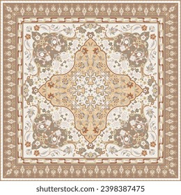 High Quality traditional Pattern in eps format - Rugs - for digital print.