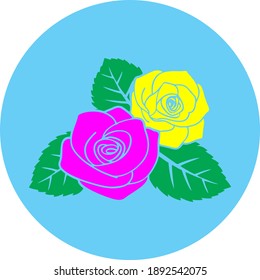 Flor hermosa vectorial de alta calidad como regalo valentino