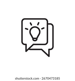 High quality vector illustration of brainstorming in people and community theme. Perfect for business, social projects, charity, teamwork, and marketing design needs.