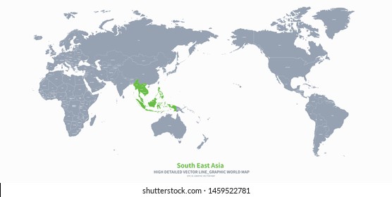 high quality vector infographic of world map 