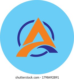 Logotipo de letra moderna del vector de alta calidad