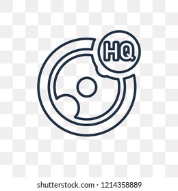 High quality vector outline icon isolated on transparent background, high quality linear High quality transparency concept can be used web and mobile