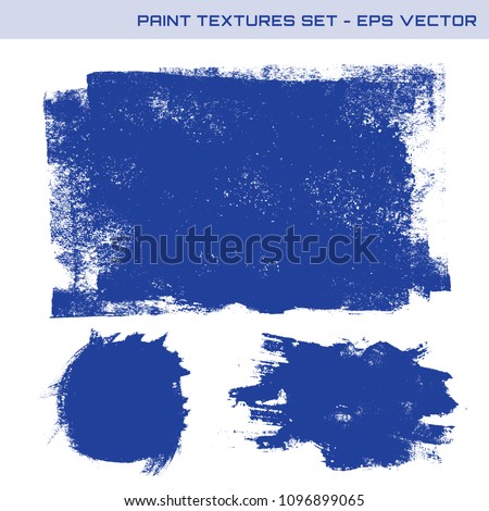 High quality vector paint textures. Ink strokes, blots that can be used as clipping masks or as backgrounds for banners, labels or promotion designs.