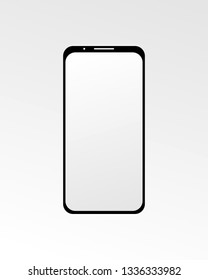 High quality vector phone isolated on white background