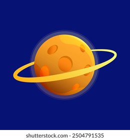 high quality vector planet illustration assets