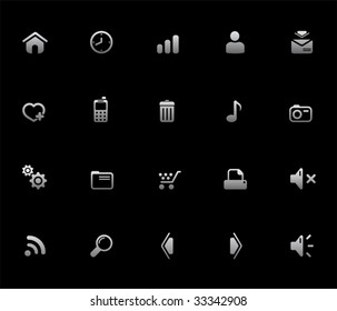 Hochwertige Web-Symbole