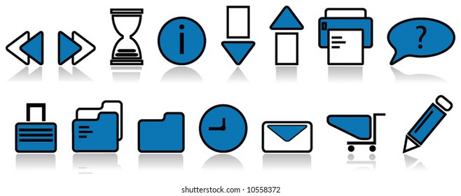 High Quality Web Icons Vector