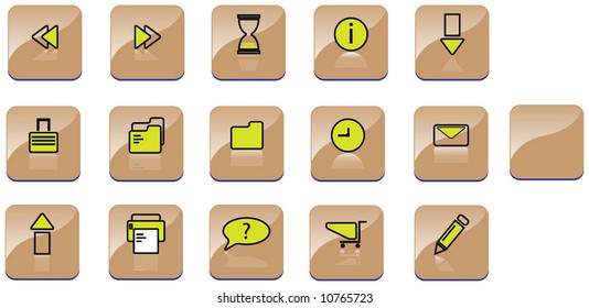 High Quality Web Icons Vector