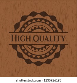 High Quality wood emblem. Vintage.