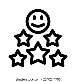 high rating icon or logo isolated sign symbol vector illustration - high quality black style vector icons
